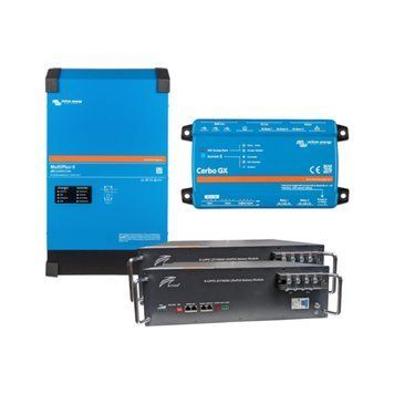 VictronEnergy MultiPlus-II + Ritar R-LFP51.2V100AH Система безперебійного живлення 4кВт 10,2кВт●год 99-00020118 фото