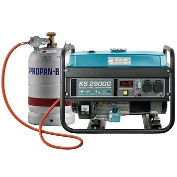 Konner&Sohnen KS 2900G Генератор газо-бензиновий 230В 2.9кВт ручний запуск 99-00019415 фото