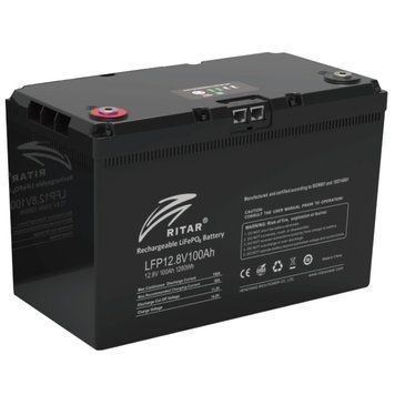 Ritar LFP12.8V100AHG24 Акумуляторна батарея з bluetooth 99-00018514 фото