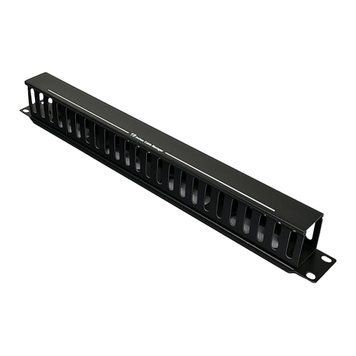 EPNew PLMN-060Z Кабельний організатор 1U з кришкою, чорний, EPNew 99-00006936 фото