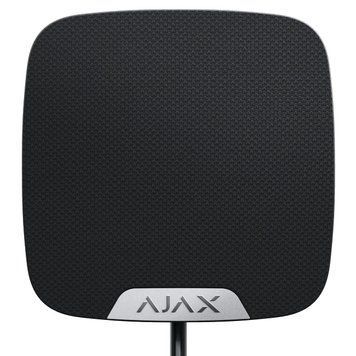 Ajax HomeSiren Fibra black Дротова сирена для приміщень 99-00011038 фото