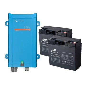 Victron Energy + Ritar 1.20кВт Система безперебійного живлення 614Вт●год 99-00020169 фото