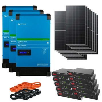 VictronEnergy + Dyness 3 фази 12кВт 28,8кВт&bull;год 13,8кВт Система автономного живлення 99-00020972 фото